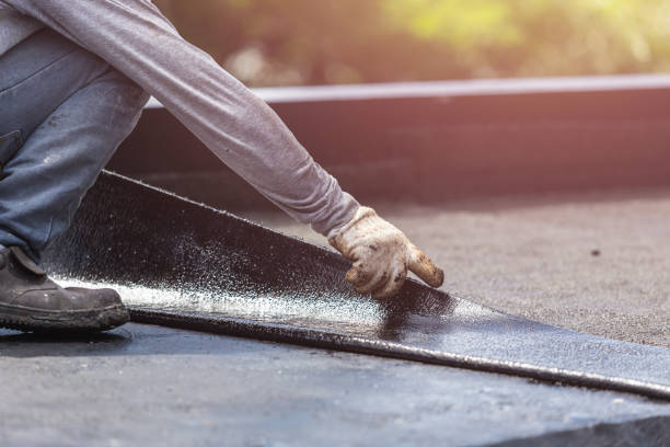 Professional Crawl Space Encapsulation technician working in Zieglerville, PA